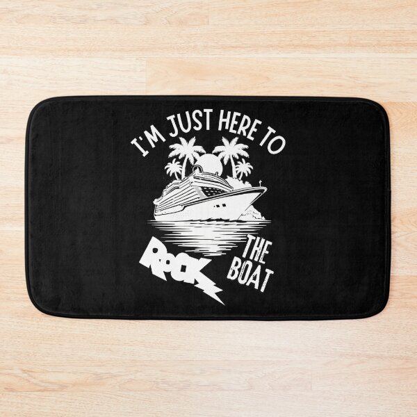 Item preview, I'M Just Here To Rock The Boat Funny Summer Cruise Trip designed and sold by vaharisanic.