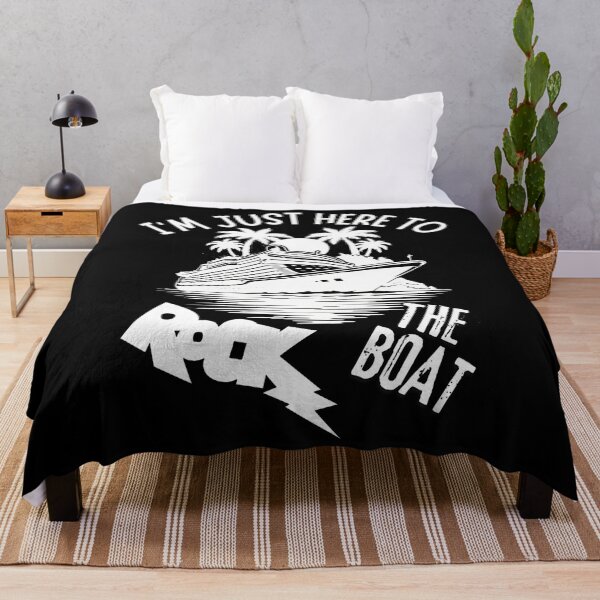 Item preview, I'M Just Here To Rock The Boat Funny Summer Cruise Trip designed and sold by vaharisanic.