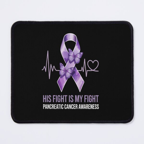 Item preview, His Fight Is My Fight National Pancreatic Cancer Awareness designed and sold by KonopikaaArt.