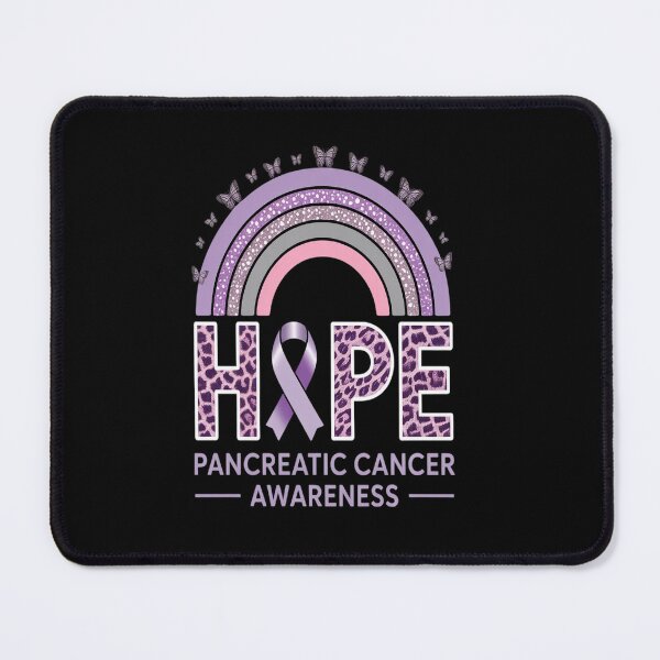 Item preview, Hope Leopard Rainbow Pancreatic Cancer Awareness Support designed and sold by KonopikaaArt.