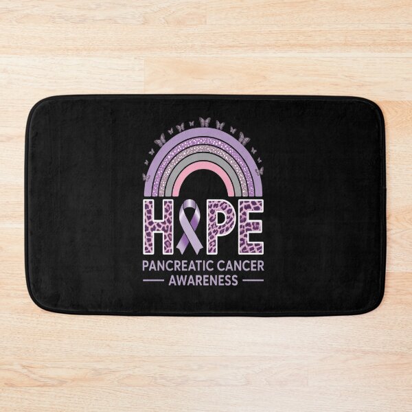 Item preview, Hope Leopard Rainbow Pancreatic Cancer Awareness Support designed and sold by KonopikaaArt.