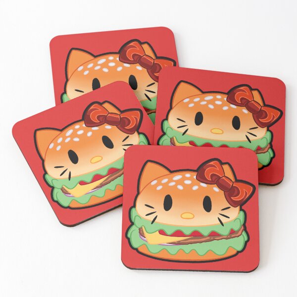 Item preview, Hello (Burger) Kitty designed and sold by joysqueezed-out.