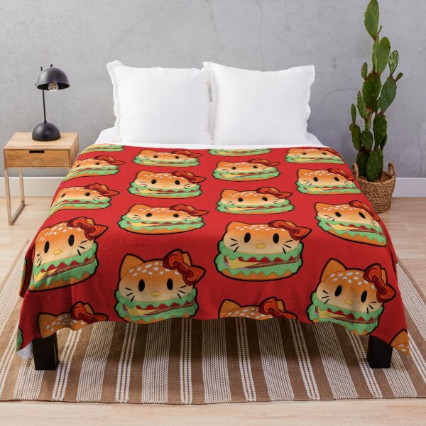 Item preview, Hello (Burger) Kitty designed and sold by joysqueezed-out.