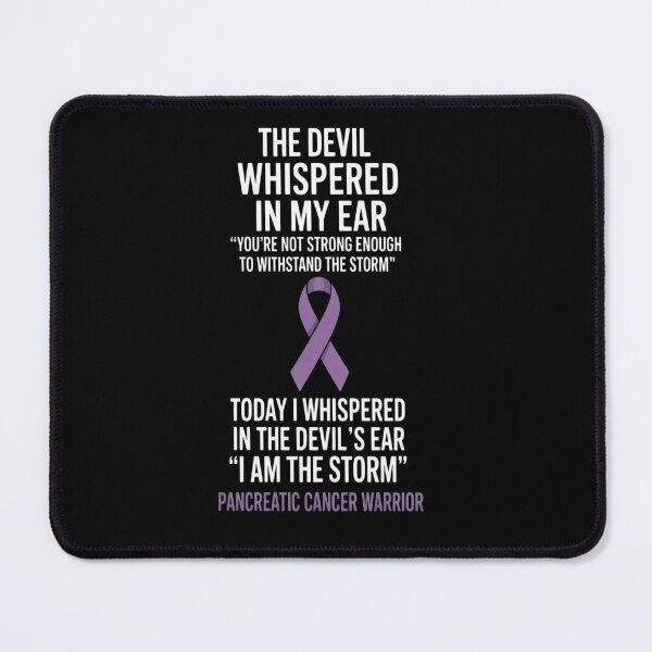 Item preview, I Am The Storm Pancreatic Cancer Awareness Warrior designed and sold by KonopikaaArt.