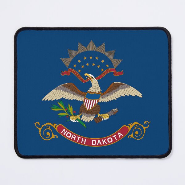 Item preview, North Dakota flag designed and sold by rheyes.