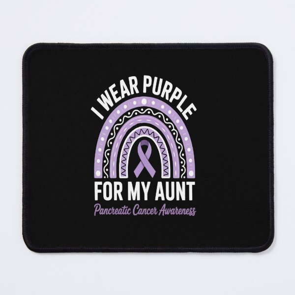 Item preview, I Wear Purple For My Aunt Pancreatic Cancer Awareness Month designed and sold by KonopikaaArt.