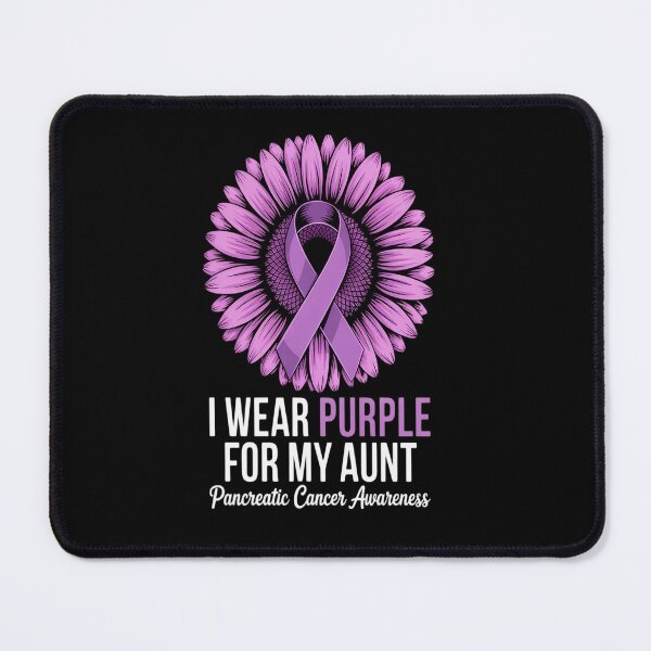 Item preview, I Wear Purple For My Aunt Pancreatic Cancer Awareness designed and sold by KonopikaaArt.