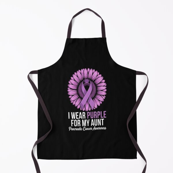 Item preview, I Wear Purple For My Aunt Pancreatic Cancer Awareness designed and sold by KonopikaaArt.