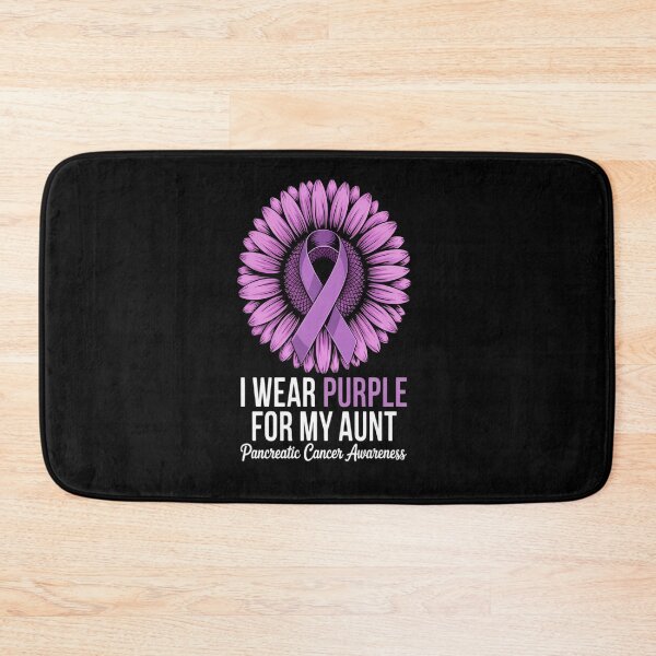 Item preview, I Wear Purple For My Aunt Pancreatic Cancer Awareness designed and sold by KonopikaaArt.