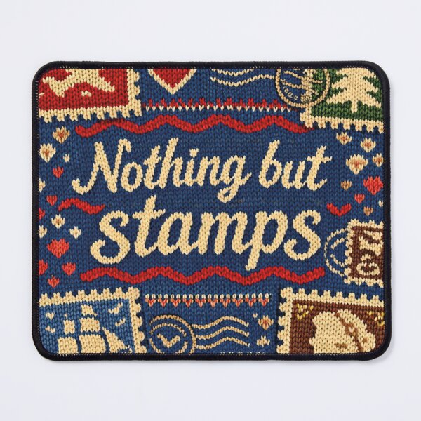 Item preview, Nothing but stamps, a great knitting pattern for philatelists designed and sold by Mauswohn.