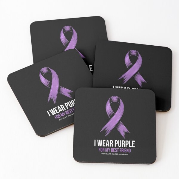 Item preview, I Wear Purple For My Best Friend Pancreatic Cancer Awareness designed and sold by KonopikaaArt.