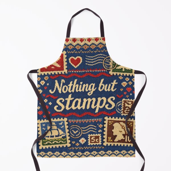 Item preview, Nothing but stamps, a great knitting pattern for philatelists designed and sold by Mauswohn.