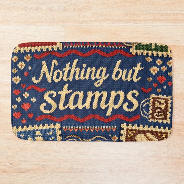 Item preview, Nothing but stamps, a great knitting pattern for philatelists designed and sold by Mauswohn.