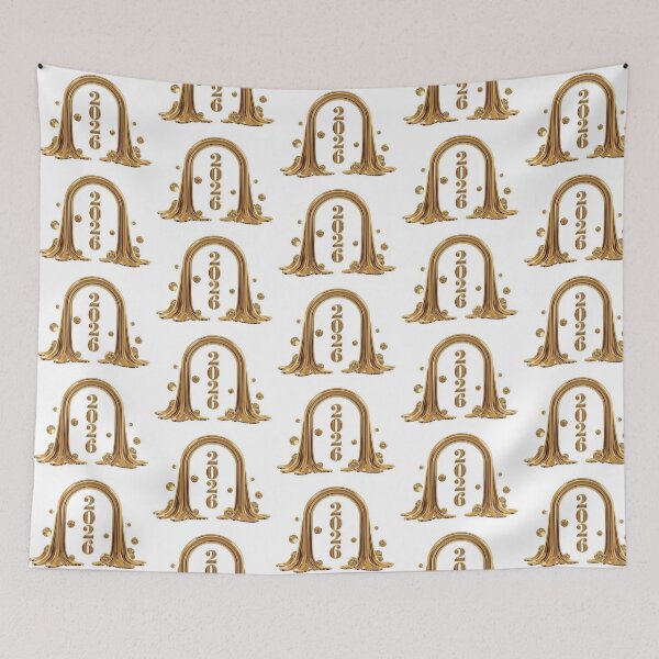 Item preview, 2026 Golden Portal Manifestation Luxury Aesthetic designed and sold by sa-prints.