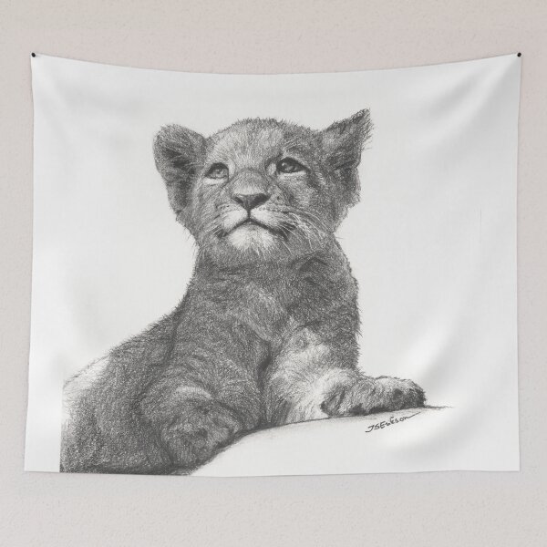 Item preview, Bryan the Lion Cub designed and sold by ISEriksonartist.