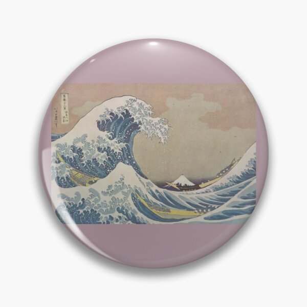 Item preview, Vintage, Ukiyoe The Great wave Off Kanagawa by Hokusai Katsushika, woodblock, puzzle, wall art, designed and sold by VintageJapan for Japanese woodblock, Ukiyoe, Retro art and more.
