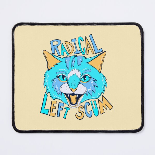 Item preview, Proud Radical - proud progressive liberal cat  designed and sold by crestfallenmermaid.