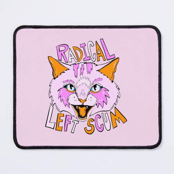 Item preview, New Proud Radical - proud progressive liberal cat designed and sold by crestfallenmermaid.
