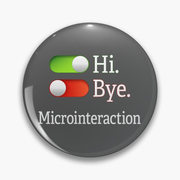Item preview, Microinteractions. designed and sold by UltraQuirky.