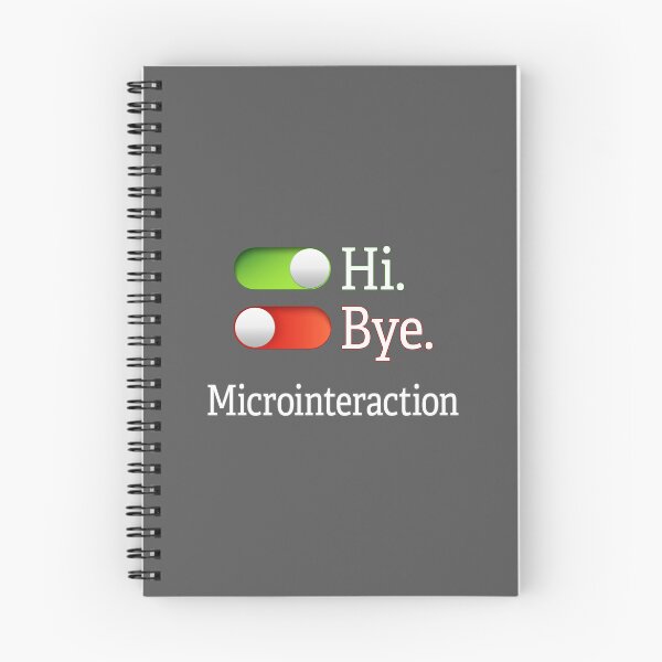 Item preview, Microinteractions. designed and sold by UltraQuirky.