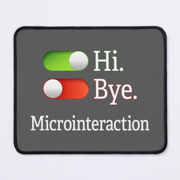 Item preview, Microinteractions. designed and sold by UltraQuirky.