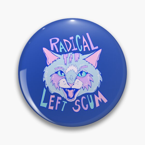 Item preview, New Proud Radical Left Cat - proud progressive liberal cat  designed and sold by crestfallenmermaid.