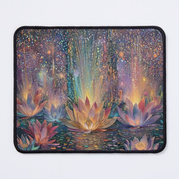 Item preview, Lotus Festival Beneath the Firework Sky designed and sold by afrancisCL.