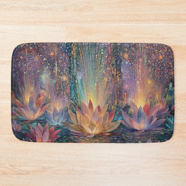 Item preview, Lotus Festival Beneath the Firework Sky designed and sold by afrancisCL.
