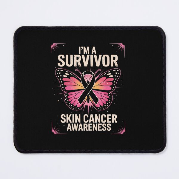 Item preview, Cancer Survivor Butterfly Melanoma Awareness Skin Cancer  designed and sold by Rrettgison.