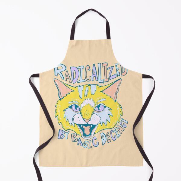 Item preview, Basic Decency- Proud Radical Left Cat - proud progressive liberal cat designed and sold by crestfallenmermaid.