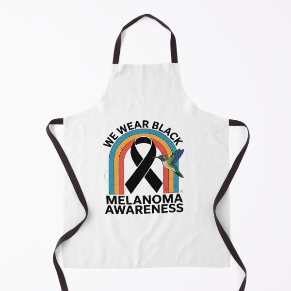 Item preview, Hummingbird We Wear Black Ribbon Melanoma Cancer Awareness  designed and sold by Rrettgison.