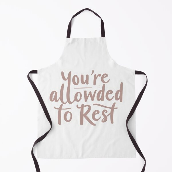 Item preview, You’re Allowed to Rest Mental Health Sticker designed and sold by TrackinDaTrends.