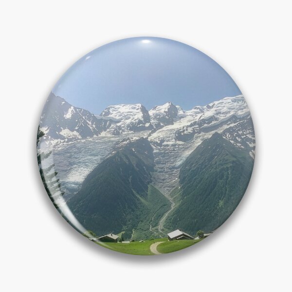 Item preview, Peaceful Alpine Meadow with Snowy Peaks – French Alps Landscape (Parc de Merlet) designed and sold by Koimak.