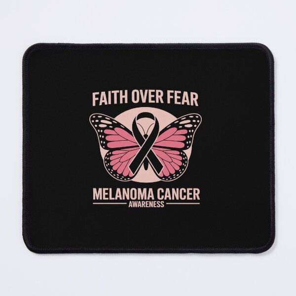 Item preview, Faith over fear Melanoma Skin Cancer Awareness Butterfl designed and sold by Rrettgison.