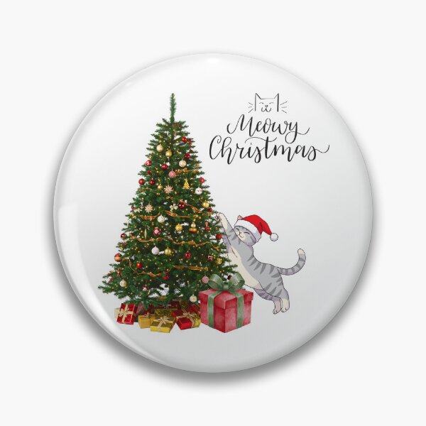 Item preview, Meowy Christmas designed and sold by zerothreestd.