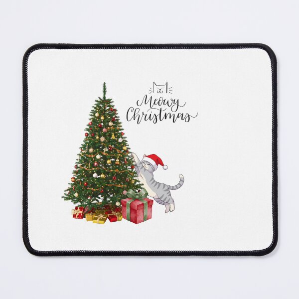 Item preview, Meowy Christmas designed and sold by zerothreestd.
