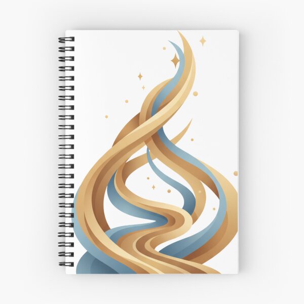 Item preview, Golden Spiral Ascension Art – Minimalist Spiritual Growth Wall Decor | Percent Exclusive designed and sold by MonaRose_Art.