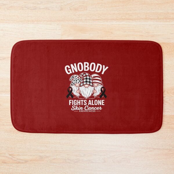 Item preview, Gnobody Fights Alone Gnome Skin Cancer Melanoma Awareness designed and sold by Rrettgison.