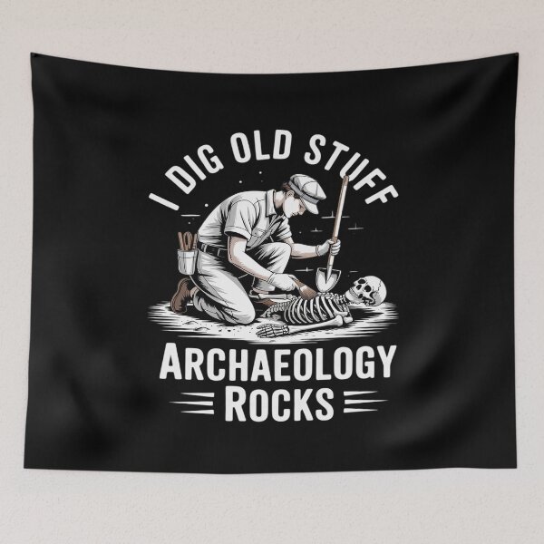 Item preview, I Dig Old Stuff Archaeology Rocks designed and sold by Tatianamiobi.