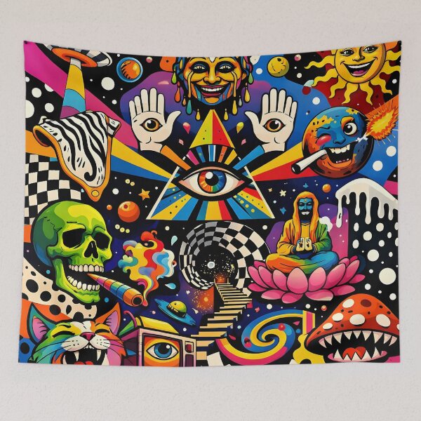 Item preview, Psychedelic Revelation of Cosmic Satire designed and sold by KirstenStar.