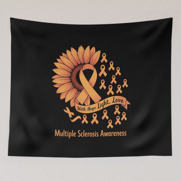 Item preview, MS Faith Hope Fight Multiple Sclerosis Awareness designed and sold by comptorasunfia.