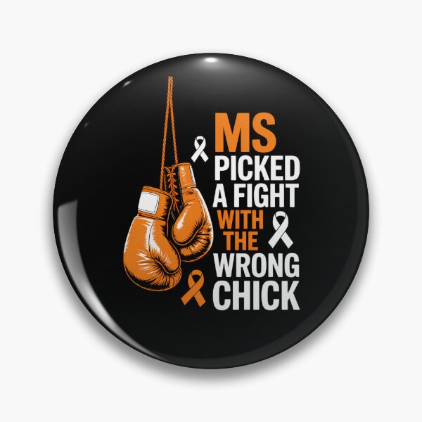 Item preview, MS Fight Multiple Sclerosis Awareness Joke designed and sold by comptorasunfia.