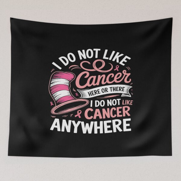 Item preview, I Do Not Like Cancer Here or There Support Pink Awareness designed and sold by Tatianamiobi.