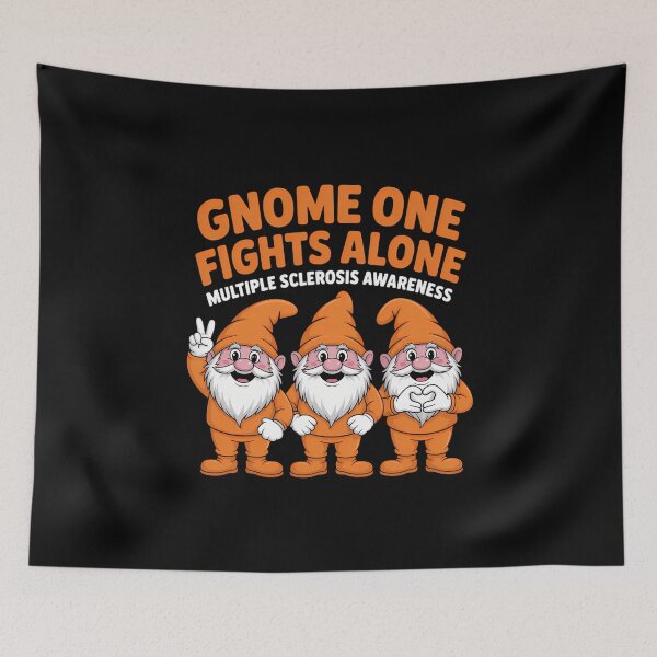 Item preview, MS Multiple Sclerosis Awareness Orange Ribbon Cute designed and sold by comptorasunfia.