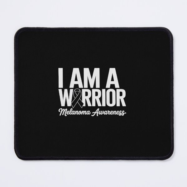 Item preview, I Am Warrior Melanoma Awareness Skin Cancer designed and sold by Rrettgison.