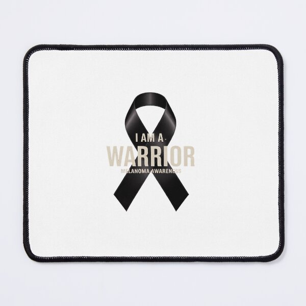 Item preview, I am a Warrior Melanoma Skin Cancer Awareness designed and sold by Rrettgison.