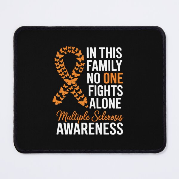 Item preview, MS Multiple Sclerosis Awareness Ribbon designed and sold by comptorasunfia.