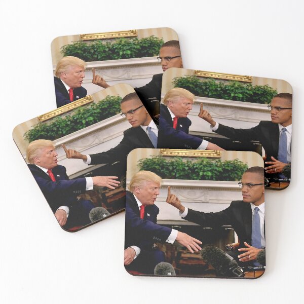 Item preview, Mr. X giving Donald J the finger designed and sold by Jap Johnson.