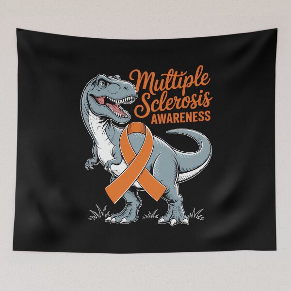 Item preview, MS Multiple Sclerosis Dinosaur designed and sold by comptorasunfia.