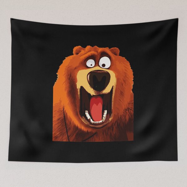 Item preview, Grizzly Bear Face designed and sold by thunderr299.
